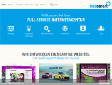 Tablet Screenshot of neosmart.de
